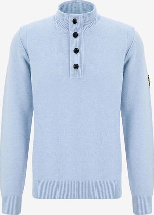 Stone Island Gekn&ouml;pfter Woll-Troyer 5100040 Lambswool