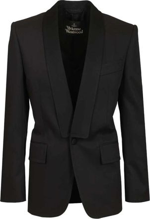 Vivienne Westwood Humphrey Blazer - Heren - Blazers - Zwart - L - Leer - Jassen