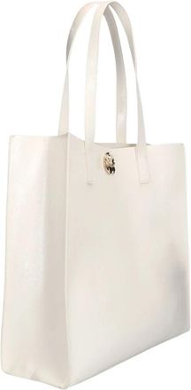 Ted Baker Rosenni Grote Tote - Dames - Shoppers - Wit - ONE Size - Katoen - Tassen