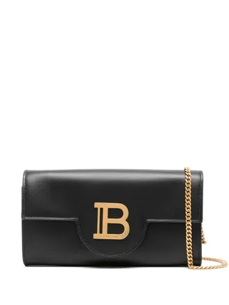 Balmain B-Buzz Wallet On Chain Calfskin