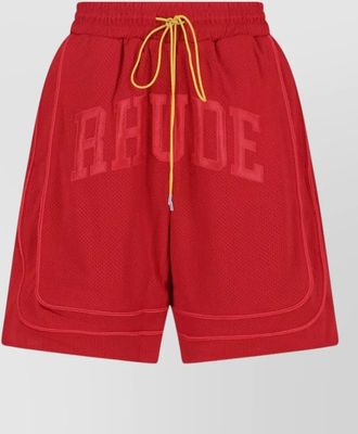 Rhude mesh shorts back and side pockets