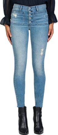 Black Orchid Ava Patch Pocket Skinny Jeans In One Last Time