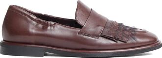 Lorena Paggi Mocassino 52302 - Dames - Loafers - Bruin - 38 EU - Leer - Schoenen