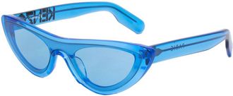 Kenzo Blue Acetate Womens Sunglasses