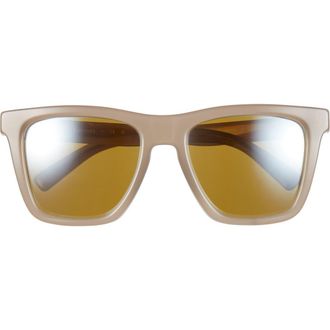 Costa Keramas 54mm Polarized Square Sunglasses in Silver at Nordstrom Rack