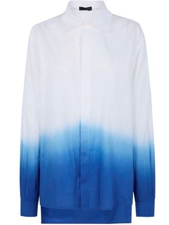 Maria Calderara Shaded Cotton Muslin Shirt