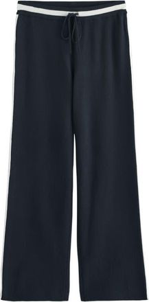 Next Wide Leg Sweatpants in Navy at Nordstrom, Size X-Large