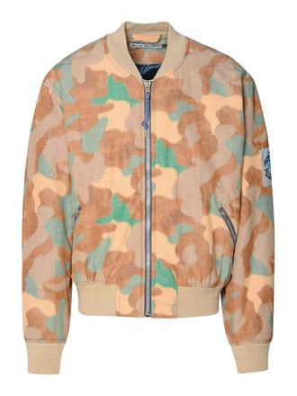 Acne Studios Multicolor Cotton Blend Bomber Jacket