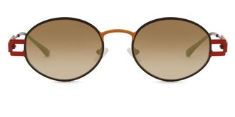 Italia Independent II 0517 044.053 Mens Sunglasses Black Size 49