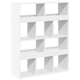 Berkfield Home Bookcase White 100x33x125.5 cm Engineered Wood