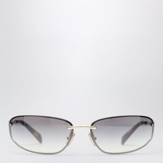 Miu Miu Miu Nocturne sunglasses in light gold metal