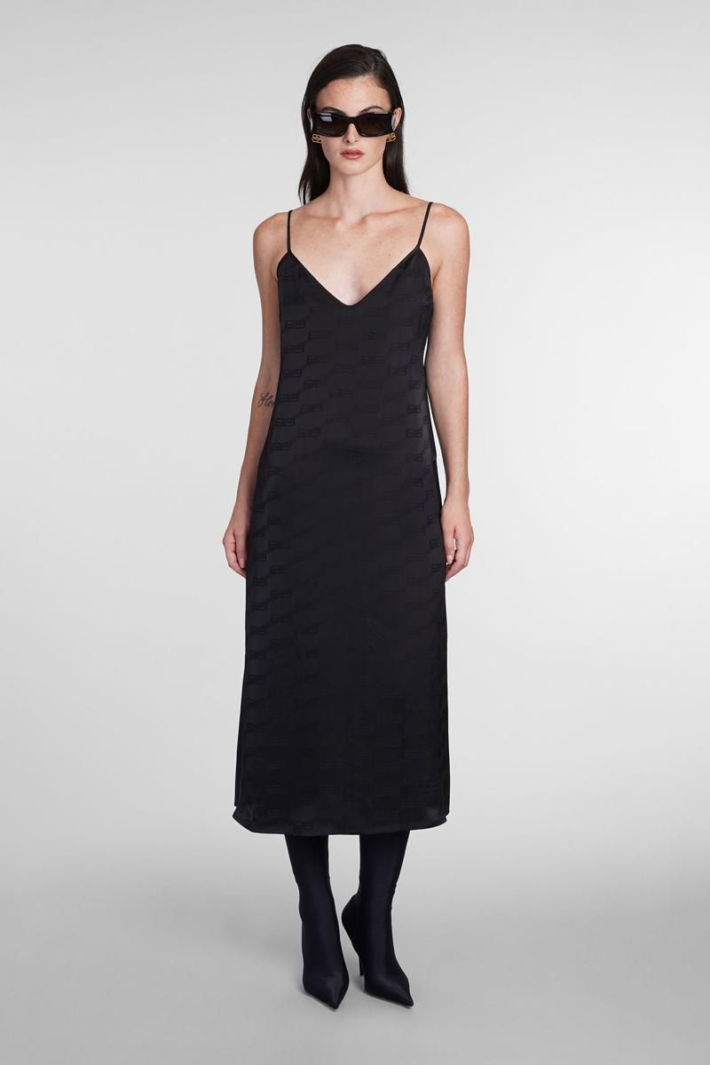 ワンピース BALENCIAGA Woman Dress Black 725090TMO70 1000 Women's Dresses & Skirts | Balenciaga US