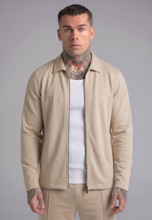 Siksilk Mens Ecru Smart Overshirt XXL