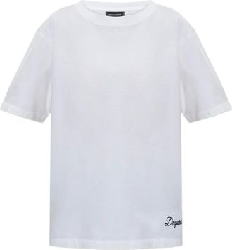 Dsquared2 T-shirt con logo - Bianco