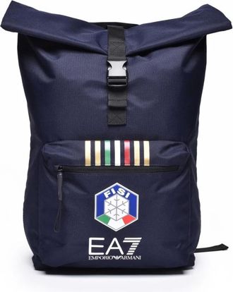 Emporio Armani Emporio Armani Ea7, Heren, Tassen, Blauw, Maat: ONE Size Poliester