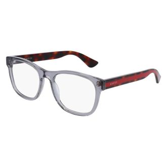 Gucci Glasses, male, Gray, Size: 53 MM Gg0004On Optical Frame
