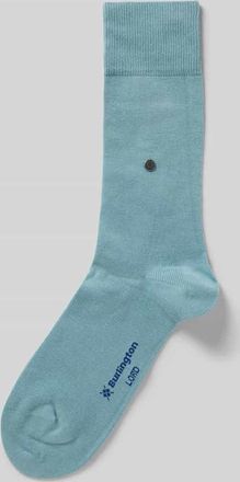 Burlington Socken mit Burlington-Niete in Tuerkis, Gr&ouml;&szlig;e 40-46