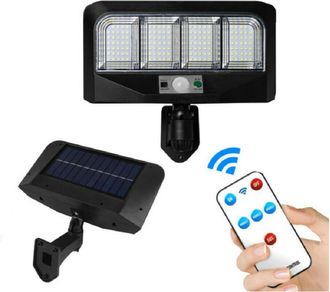 Trade Shop Trade Shop Traesio - Trade Shop - Faro Energia Solare Led Pannello Faretto Sensore Di Movimento 50w 138 Led Ta116
