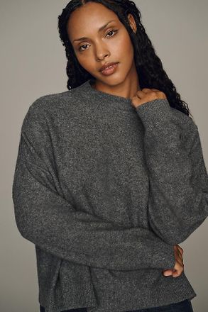 Pilcro Alani 100% Cashmere Mock Neck Sweater
