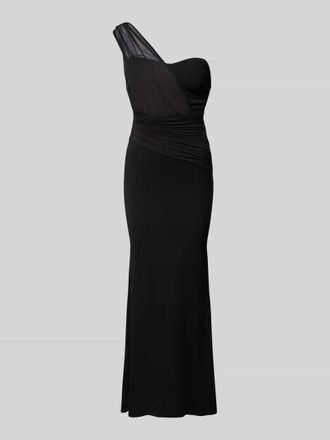 Sistaglam Abendkleid mit Raffungen Modell ILECTRA in Black, Gr&ouml;&szlig;e 40
