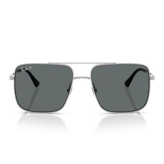 Ray-Ban Sunglasses Rb3758 003/81 Ari Silver/Grey Unisex Polarized