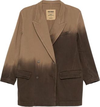 Uma Wang double-breasted jacket - Brown