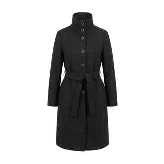 Pinko Pinko, Jassen, Dames, Zwart, L, Wol, Citiso Jas