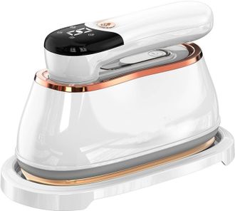 OEM Plancha Port&aacute;til 2 En 1, Plancha De Vapor De Mano Para Ropa, Calentamiento R&aacute;pido De 1200 W + 20 Segundos, Rotaci&oacute;n De 180&deg;, Pantalla Lcd De Modo De P