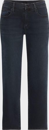 Mother The Mid-Rise Rambler Zip Ankle Jeans
