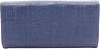Loewe Pre-owned Wallets, female, Blue, Size: ONE SIZE Pre-owned Wallet
