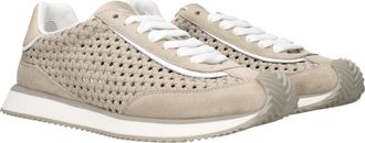 Dolce & Gabbana Mens Beige Fabric Low Top Sneakers