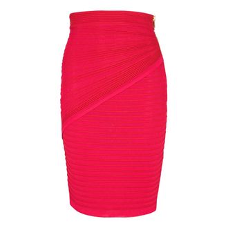 Balmain Mujer, Faldas, Rosa, Talla: S