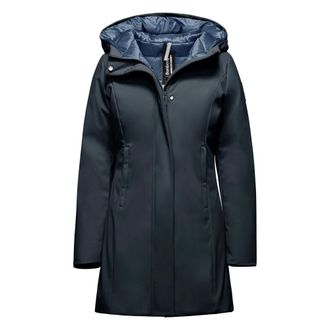 Bomboogie Mujer, Abrigos, Azul, Talla: XS