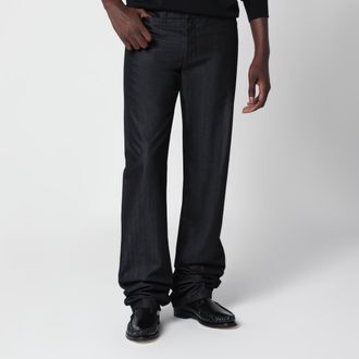 Gucci Pantaloni neri in misto cotone