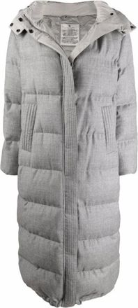 Brunello Cucinelli Mujer, Abrigos, Gris, Talla: S