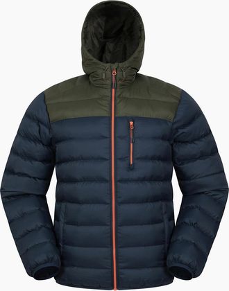 Mountain Warehouse Mens Mountain Warehouse Mens Link Padded Jacket - Green - Size: Regular/32