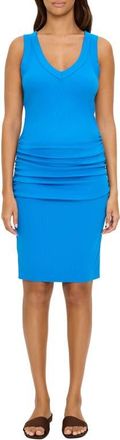 Michael Stars Esme Ruched Tank Dress in Pacific at Nordstrom, Size Medium