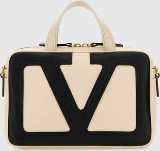 Valentino Garavani Borsa a mano mini Viva Superstar in pelle con VLogo