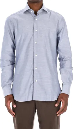 Barba Culto Line Oxford Cotton Shirt