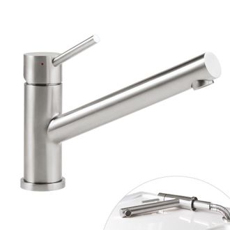 Villeroy & Boch Villeroy&boch - Villeroy Et Boch Como Grifo De Cocina Plegable Con Ventana De Acero Macizo