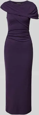 Forever New Midikleid mit Drapierungen Modell Kori Draped in Lila, Gr&ouml;&szlig;e 32