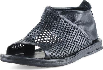 A.S.98 Reiley Perforated Sandal in Black at Nordstrom, Size 10.5-11Us