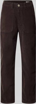 OPUS Cordhose mit Gesäßtaschen Modell Lissie in Schoko, Größe 34