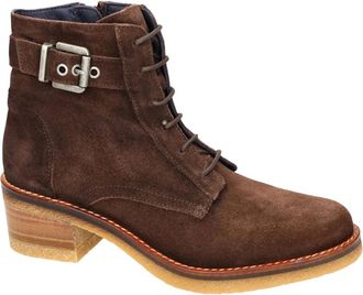 Fluchos Lucero veterlaars - Dames - Veterlaarzen - Bruin - 37 EU - Leer - Schoenen