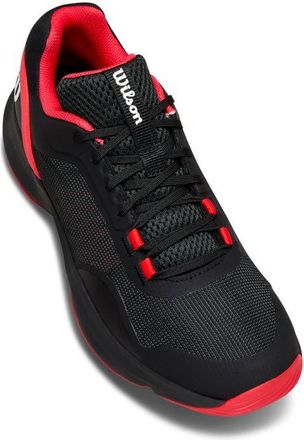 Wilson Hurakn Pro V2 Padel Shoe in Black/infrared/clear White at Nordstrom, Size 11.5
