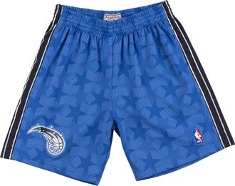 Mitchell & Ness NBA Swingman Shorts Orlando Magic 2000-01 Blue Black SMSHGS18504-OMAROYA00