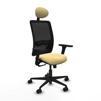 Piqueras y Crespo Silla Piqueras Y Crespo Zulema Negro Reposabrazos Ajustables