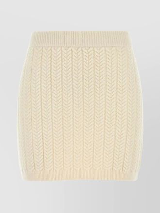 Sportmax wool mini skirt