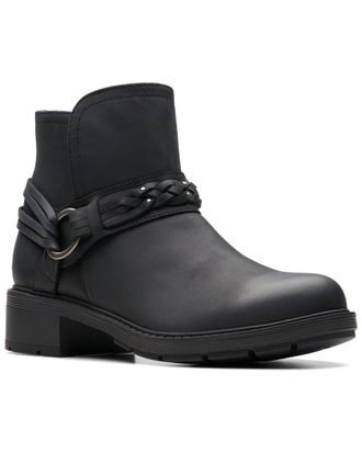 Clarks Hearth Kaylie Leather Bootie