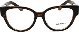 Burberry BE2421F3002 Cat-Eye Acetate Frame Eyeglasses - Black
